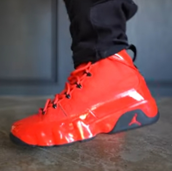Air Jordan 9 Chile Red CT8019-600 - Picture 6 of 7